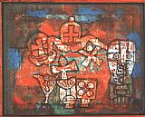 Paul Klee Canvas Paintings - Chinese Porcelain